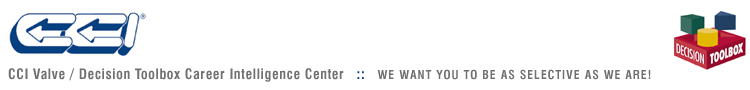 Welcome to CCI Valve
